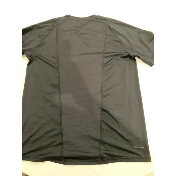 Adidas Alpha Skin Mens Black Climalite Tee Large - Picture 2 of 10